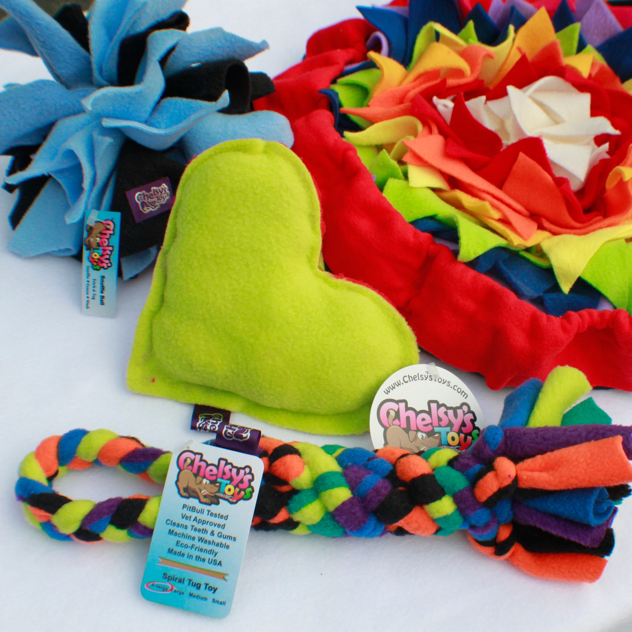 Chelsy's Toys Snuffle Ball Dog Toy, Assorted Colors